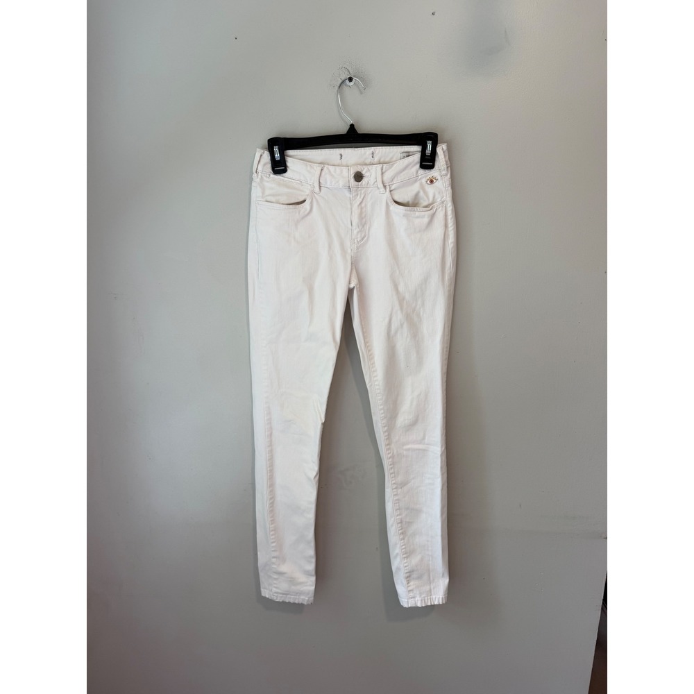 Maison Scotch La Bohemienne Mid Rise Skinny Jeans White 27/32